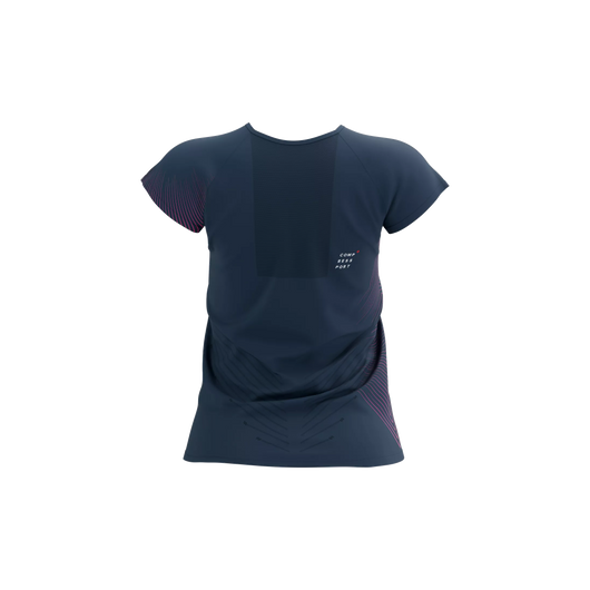 Compressport Performance SS Tshirt W Mood Indigo Magenta S