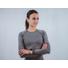 Kép 3/6 - Compressport ON/OFF BASE LAYER LS TOP - szürke női aláöltözet S