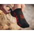 Kép 4/5 - Compressport Pro Racing Socks NO SHOW SOCKS - fekete/piros T4 45-48